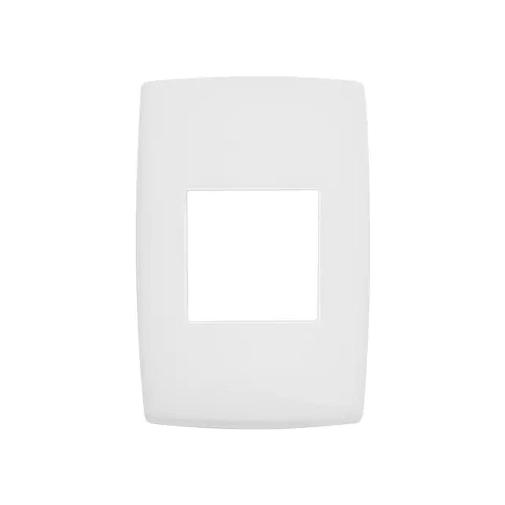 Placa 2x4 2 Postos Plus 618502 Branco