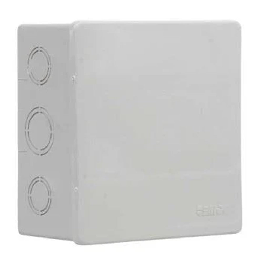 Caixa de Passagem Externa 120X120X75 PVC Cinza 913204 Cemar