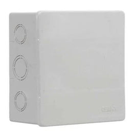 Caixa de Passagem Externa 120X120X75 PVC Cinza 913204 Cemar