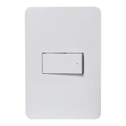 Interruptor Simples 10A Branco com Placa Matix JW4001CJ GL