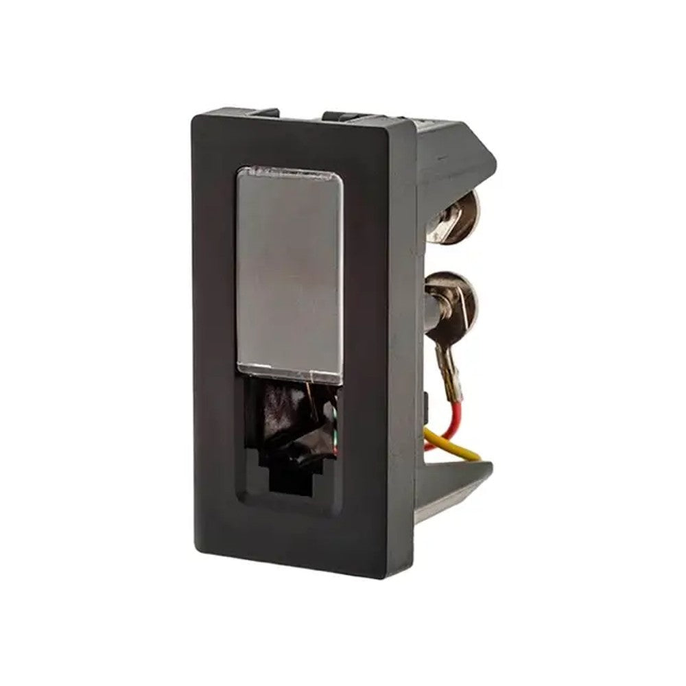 Tomada Telefone RJ11 4 Fios Preto Plus Legrand