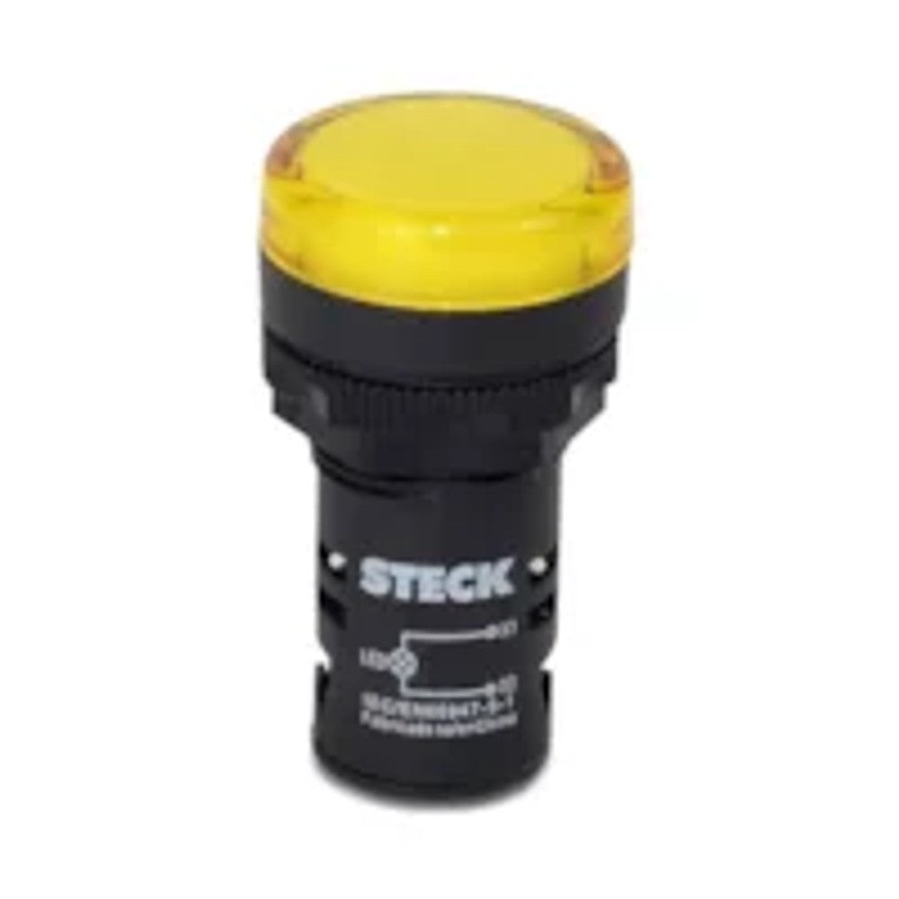 Sinaleiro LED 24V Amarelo SLDS243 Steck