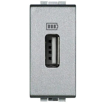 Tomada Carregador Cemar SNT Tech LIV/LIG 1 USB 1500mA Anthracite