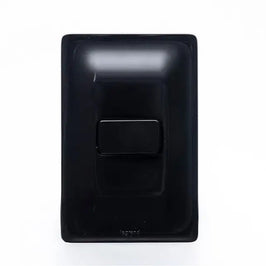 Interruptor Simples 10A Com Placa Zeffia Preto