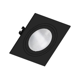 Spot ABS Embutir Quadrado 1xPAR30 Preto Fosco Save Energy SE3301059