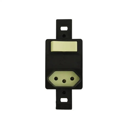 Interruptor Paralelo Preto 2 Teclas 10A sem Placa 054340 Silentoque Legrand