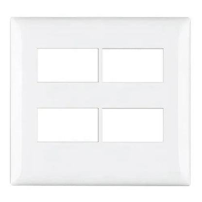 Placa 4x4 4 Postos Branco Thesi GL CEMAR
