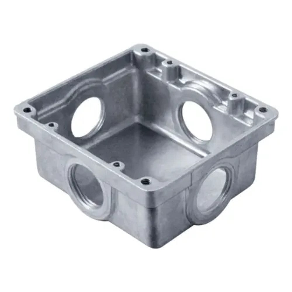 Caixa de Piso Alumínio 4x4 Baixa Fundo 3/4 Wetzel Tramontina