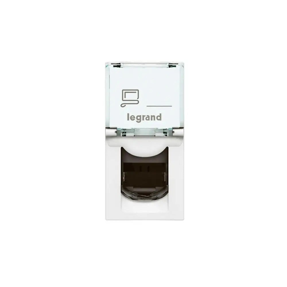 Tomada Módulo RJ45 CAT6 Branco 572302B Arteor Legrand