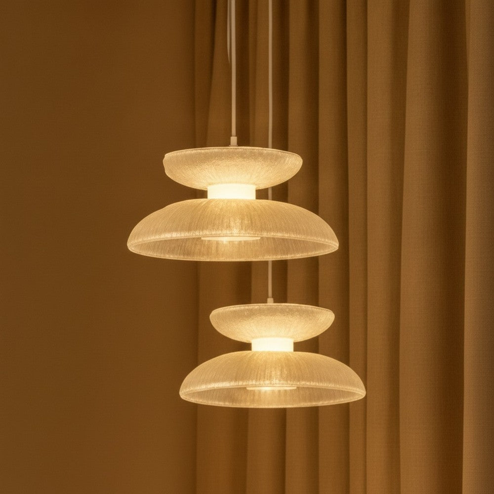 Pendente LED Solare 9W 18cm Dourado GMH 