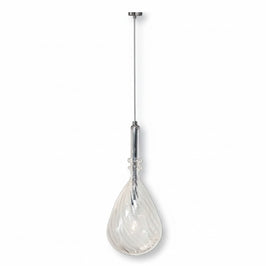 Pendente Fluorita 15cm Soquete G9 Transparente GMH