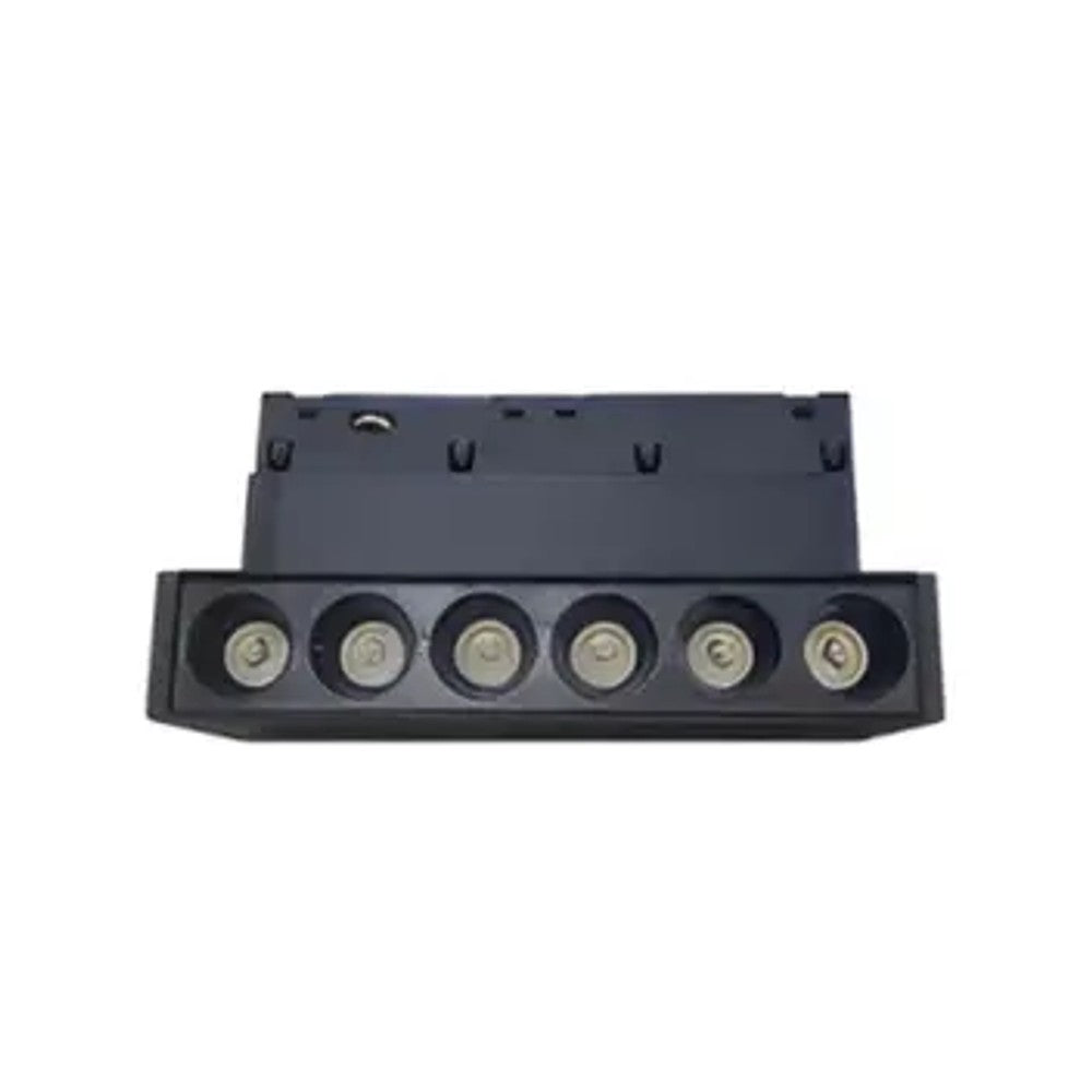 SPOT TRILHO MAGNÉTICO 22 DIRECIONAL 6W 2,7K PRETO LM2326