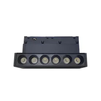 SPOT TRILHO MAGNÉTICO 22 DIRECIONAL 6W 2,7K PRETO LM2326