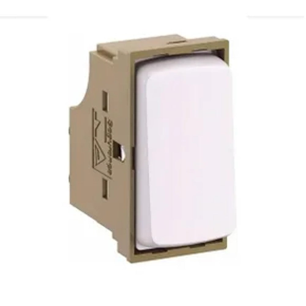 Interruptor Intermediário Borne Parafuso Zeffia Branco 10A 250V