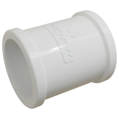Luva PVC Branco Sem Rosca 1 Polegada Pratica Wetzel