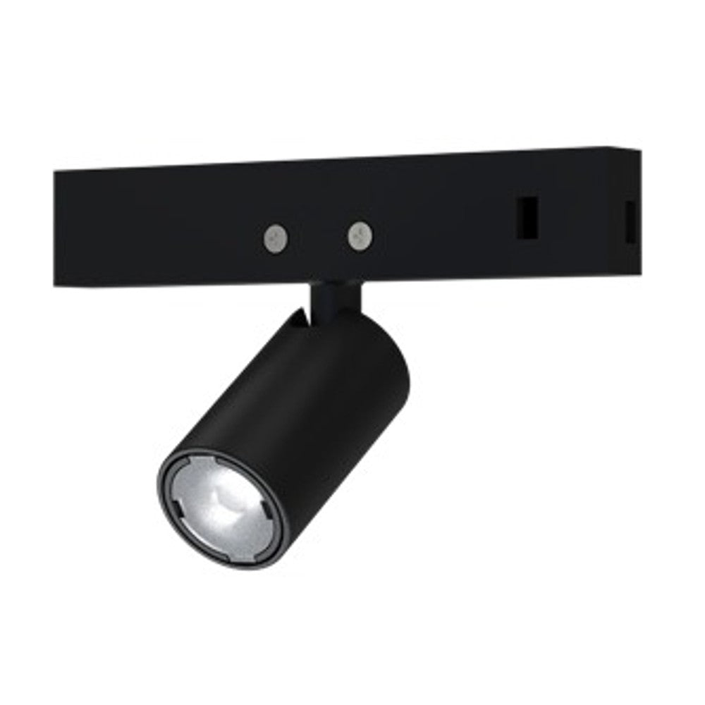 SPOT TRILHO MAGNÉTICO TINY 1W 3000K 24 GRAUS PRETO LUMINATTI