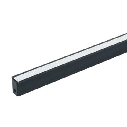 Perfil LED RN 1 Metro Preto GAYA 