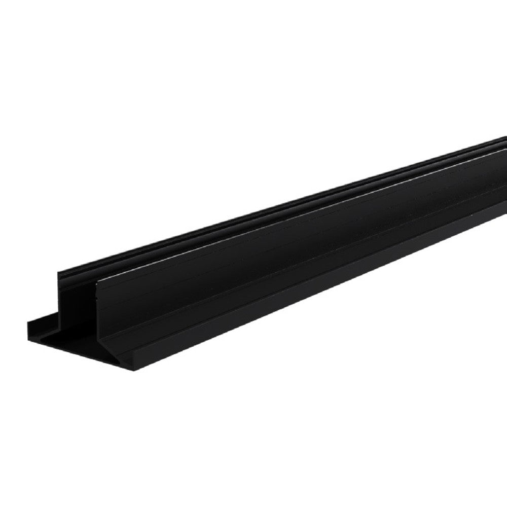 Perfil Luminatti Indireto LM2956 Sobrepor 3 Metros Preto