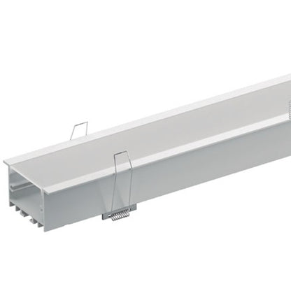 Perfil Luminatti Eb.Lm 988 Alumínio Embutir 1 Metro Branco
