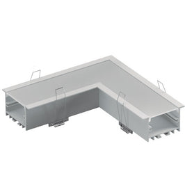 Curva Perfil Embutir 30mm Parede / Parede Branco LED LM991 Luminatti 