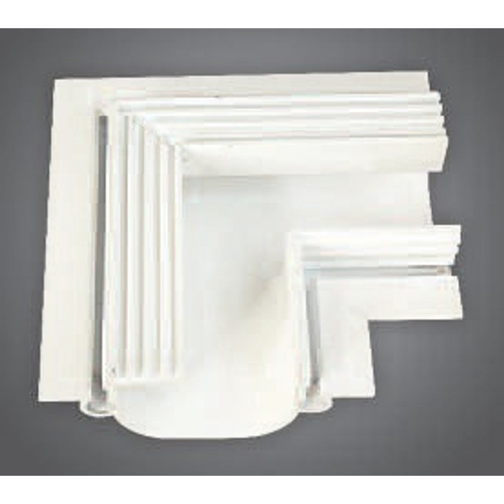 Curva Perfil Direita 90º Branco 3010 Vettro Lucci