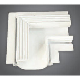 Curva Perfil Direita 90º Branco 3010 Vettro Lucci