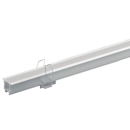 Perfil Embutir LM985 Alumínio 2 Metros 12mm Branco Luminatti 