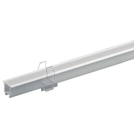 Perfil Alumínio Embutir Luminatti LM 984 1 Metro Branco