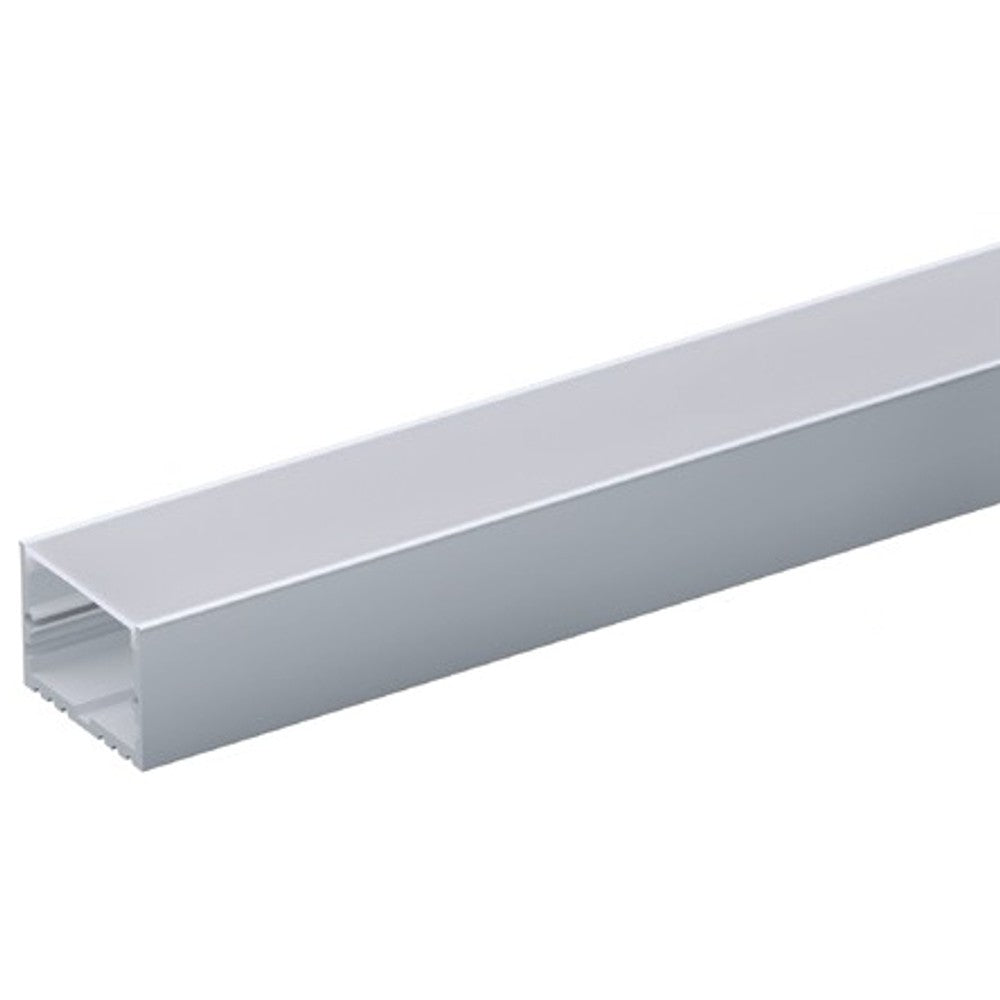Perfil De Led Sobrepor Lm978 Branco 1 metro 30mm Luminatti 