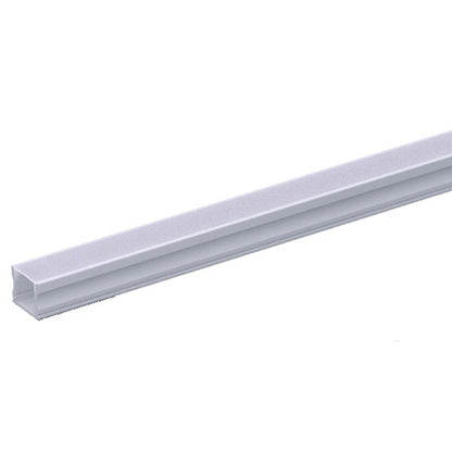 Perfil Luminatti Sobrepor LM975 Alumínio 2 Metros para Fita de LED 12mm Branco
