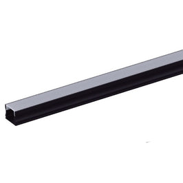 Perfil LM1312 Sobrepor 3 Metros 12mm Preto / Branco Luminatti 