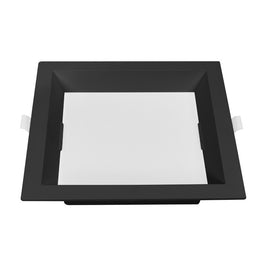Painel Led Embutir 24W 4000K Preto Kais Nordecor