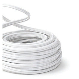 Perfil Flexível Sobrepor 15x15mm 50 Metros Branco GAYA