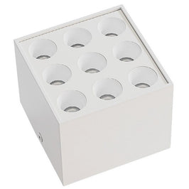 Spot Powerus Sobrepor 9 Focos 18W 3000K Branco Nordecor