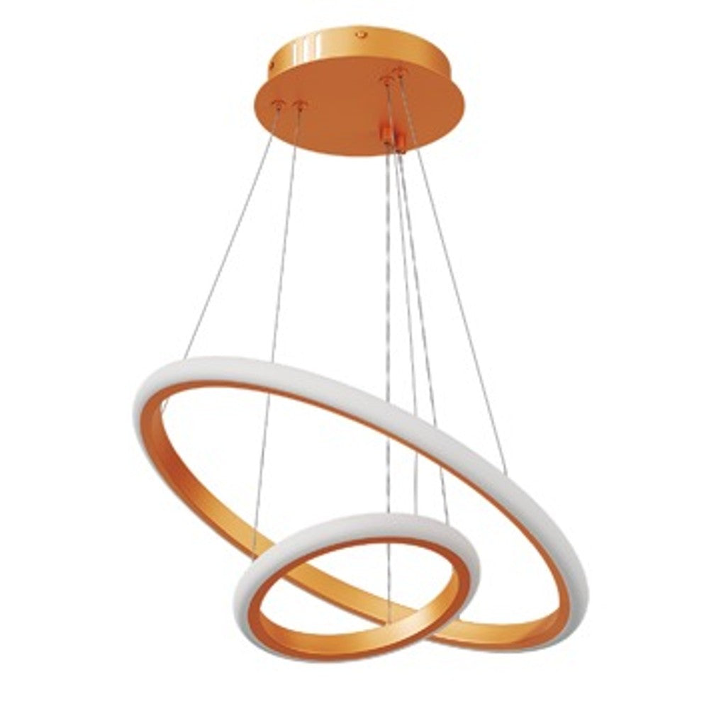 Pendente LED Hevvy Horizon Rings 30W Gold