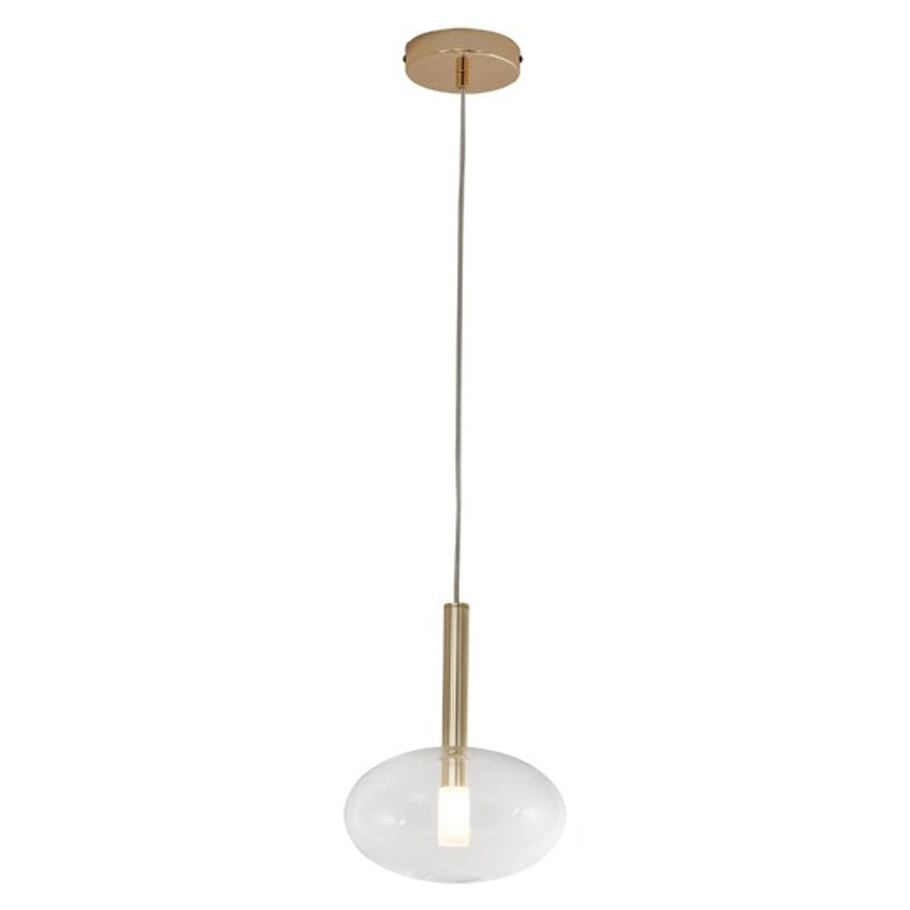 Pendente LED Hevvy Remi 21,5x28cm 1xG9 Transparente