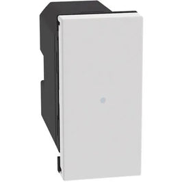 Interruptor Modular Paralelo Conector Branco JW4003C Matix Go