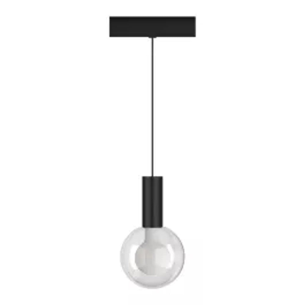 SPOT GLOBO MINIMAL TRACK LIF 5W 3000K PRETO PIX ILUMINAÇÃO