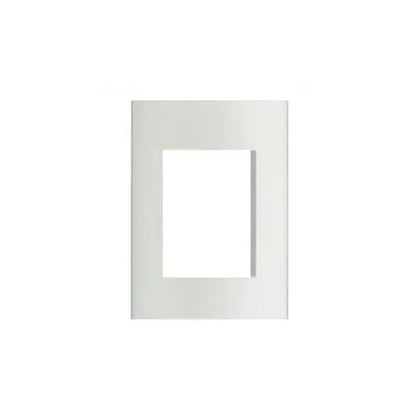 Placa 2x4 3 Postos LivingLight Bianca LNB4803BI Gloss