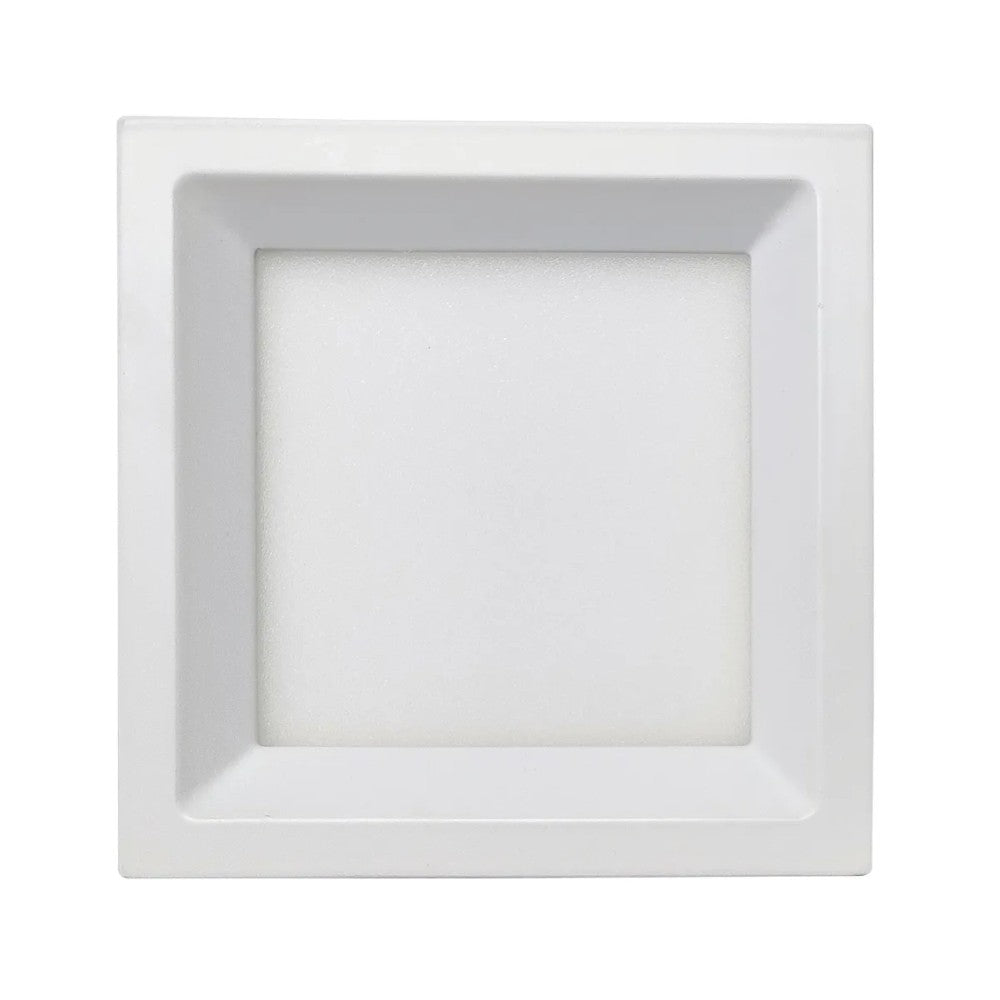 PAINEL LED EMBUTIDO QUADRADO 12W 3000K BRANCO RECUPERADO LM