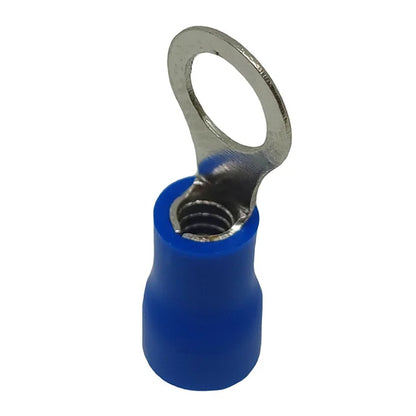 Terminal Anel 2,5 Azul 100 Peças F5