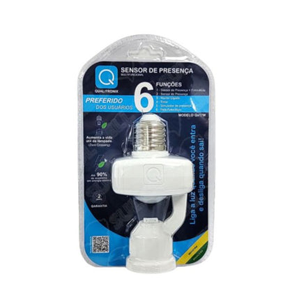 Sensor de Teto Qualitronix QA17M 360 Bivolt Branco 7m