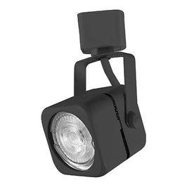 SPOT TRILHO FENDA QUADRADO MR16 GU10 PIX PRETO