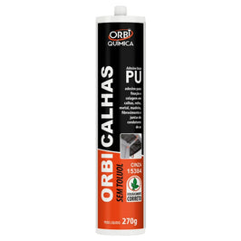 ADESIVO VEDA CALHA POLIURETANO 270G ORBIFLEX