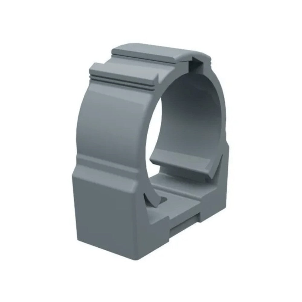 Abraçadeira PVC Eletroduto Cinza Escalonada 3/4 Wetzel