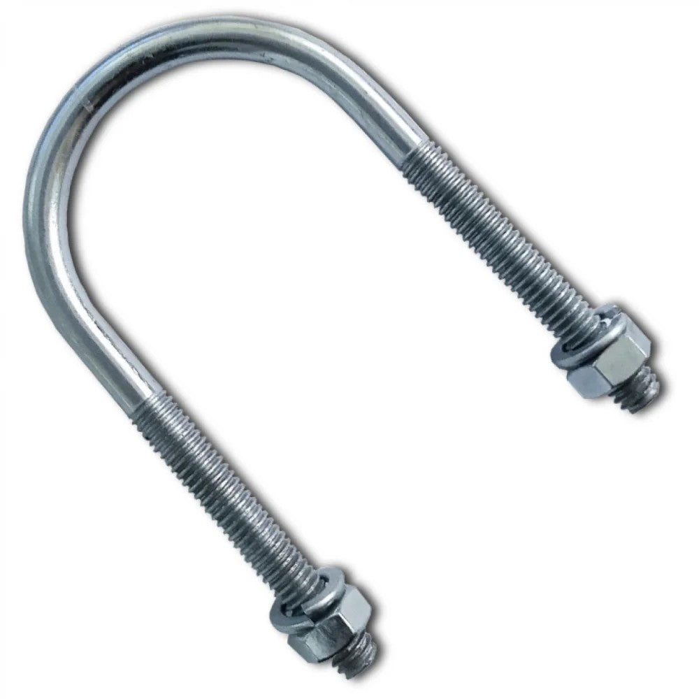 Abraçadeira Tipo U Para Perfil 4 Polegadas Com Parafuso