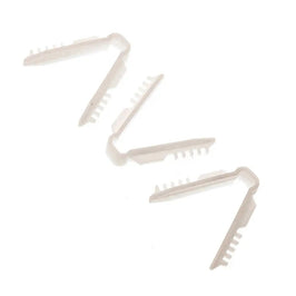 Abraçadeira com Grampo 2,5mm Branco com 50 Peças