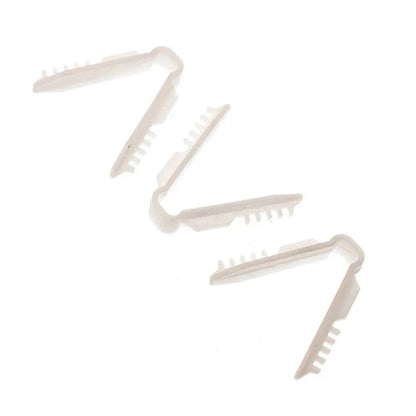 Abraçadeira com Grampo 2,5mm Branco com 50 Peças