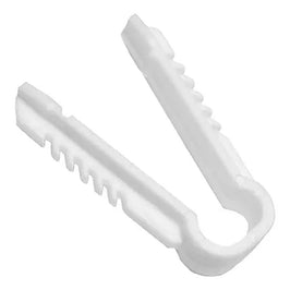 Abraçadeira com Grampo 6,0 mm Branco TVC6 com 50 Peças