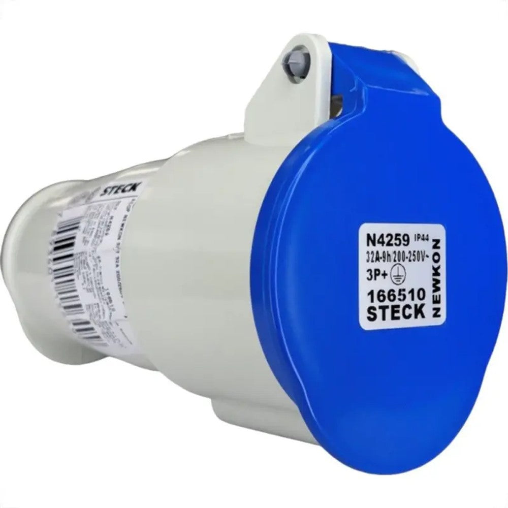 Acoplamento 3 Polos e Terra 32A 250V N4259 Steck